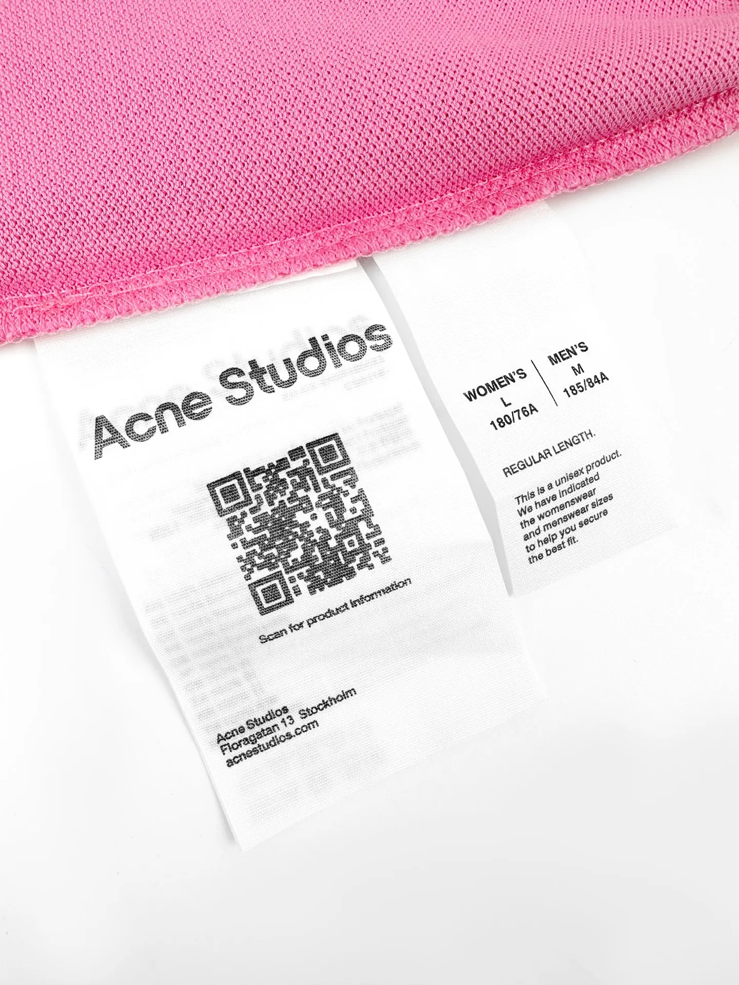 Acne Studios 1: Acne Studios 2: ： 1:1 Acne ： Size：S M L XL ：BB